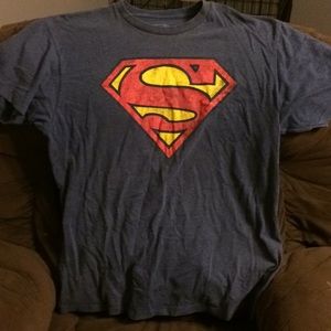 Boys medium super man tee